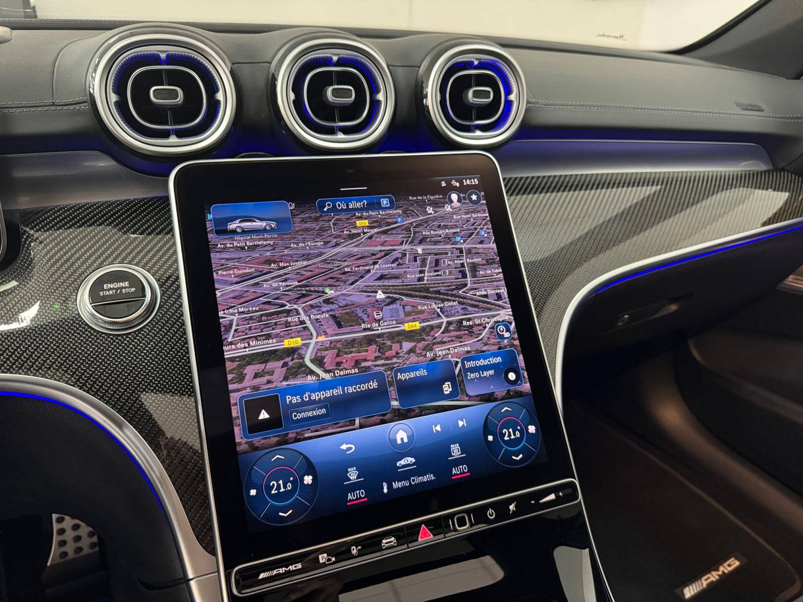 Image Mercedes-Benz CLASSE C BERLINE Mercedes-AMG C 63 S E PERFORMANCE Berline  Classe C AMG 63 S E Performance 9G-Tronic 4Matic+ Mercedes-AMG C 63 S E PERFORMANCE Berline