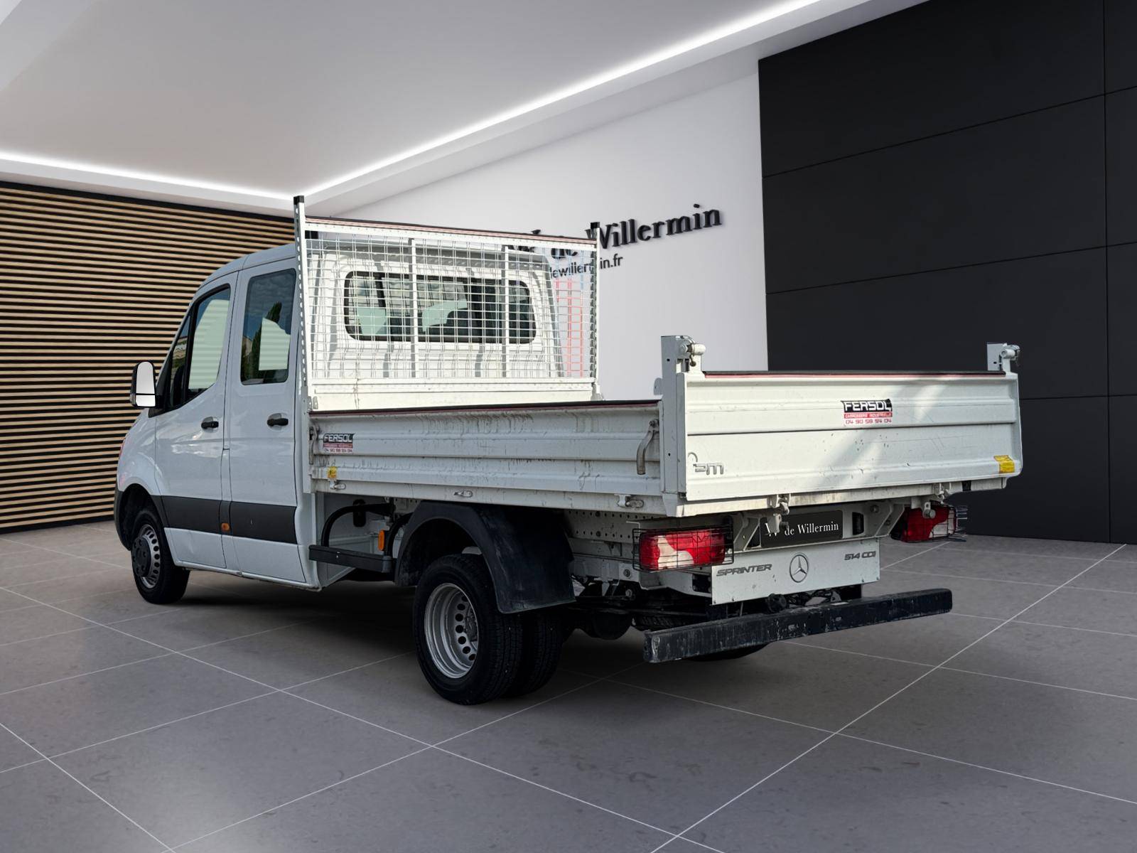 Image Mercedes-Benz SPRINTER SPRINTER CHASSIS DBLE CAB 514 CDI 37 3.5T PROPULSION   SPRINTER CHASSIS DBLE CAB 514 CDI 37 3.5T PROPULSION